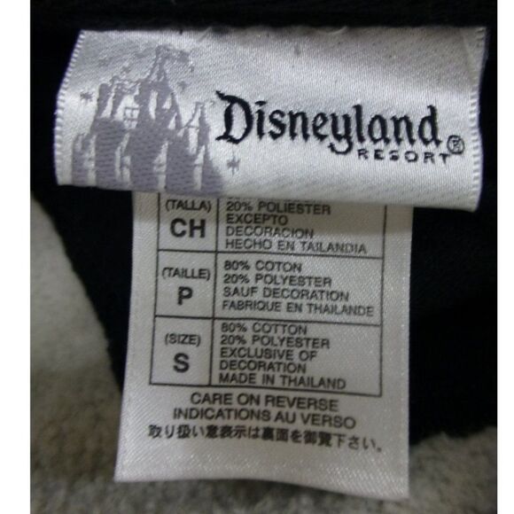 Disneyland Grumpy Snow White Character Grey Hooded Zip-Up Jacket - Picture 5 of 13